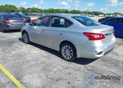 2019 Nissan Sentra Sv z USA, uszkodzony, nr VIN 3N1AB7AP6KY228664